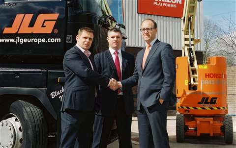 From left: Horizon’s Ben Hirst, joint managing director;  Ruairi Duggan, joint managing direcot; Edw