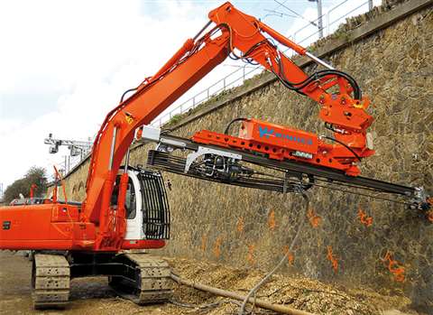 The Wimmer AB2300 Drill &amp; Split rig