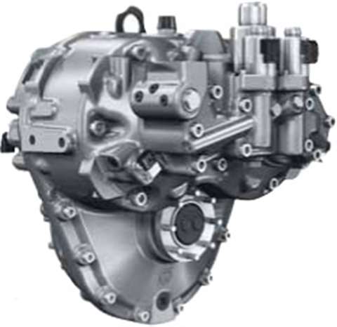 The HC 85 hydrostatic transmission from ZF delivers speeds up to 42 km/h.
