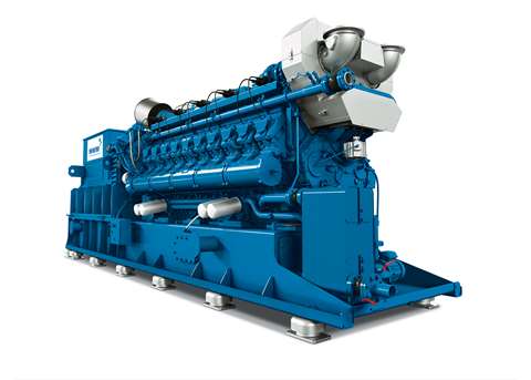 The MWM TCG 3020 V20 generator set from Caterpillar