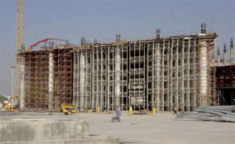 J&amp;P has used RMD Kwikforms Alshor plus shoring system during construction of the Hamid Hos