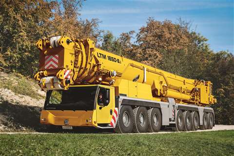 Typical applications for the new 700 tonne-class Liebherr LTM 1650-8.1 wheeled mobile telescopic crane will include heavy duty jobs on wind turbines, bridges, generators, steel work and port handling
