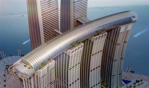 CapitaLand sky bridge