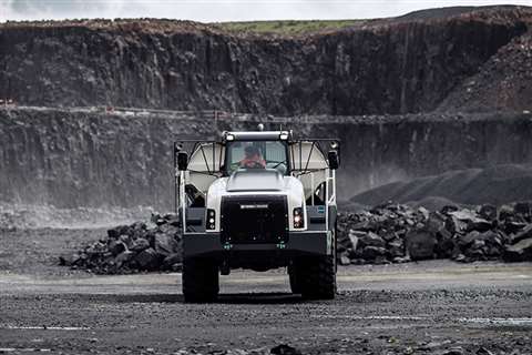 One of Terex Trucks's articulated haulers