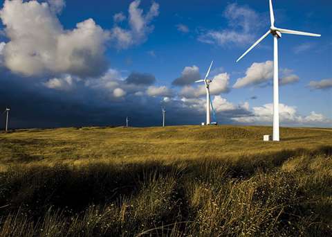 125946 genie® sx 180 boom lift servicing the woolnorth wind farm holding’s turbines