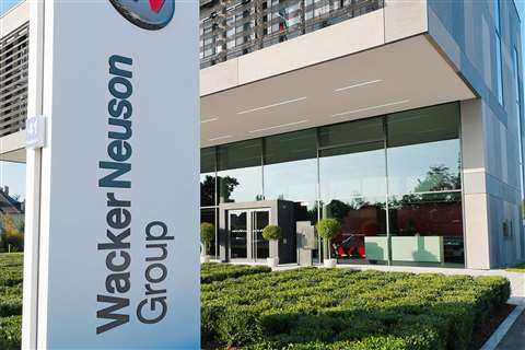 Wacker Neuson said its final revenue figures this year could even exceed its earlier forecast of up to €1.5 billion (US$1.75 billion)