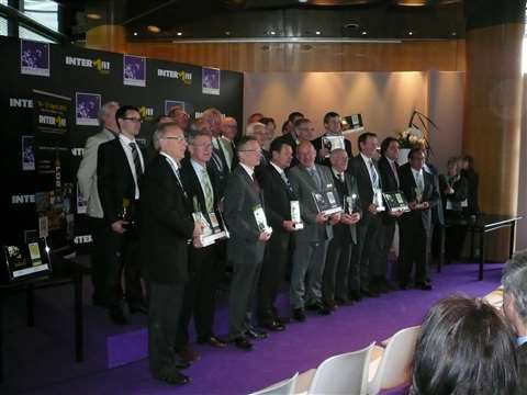 Intermat Innovation 2012 Award winners.