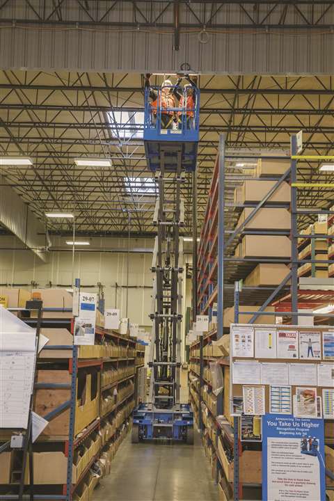 Genie gs 4047 scissor lift
