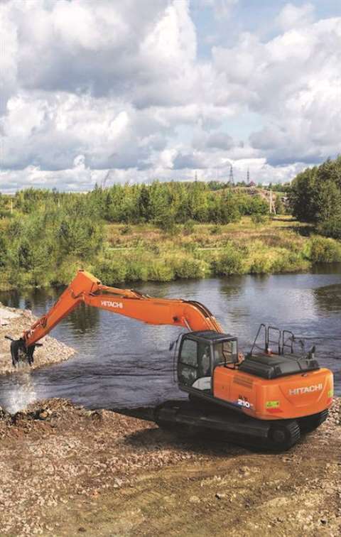 Hitachi ZX210LC-6 SLF