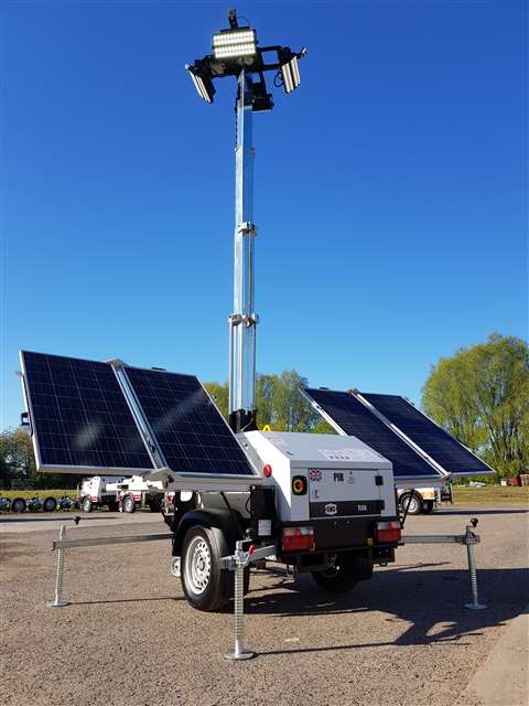 SMC TL55 Solar Lighting Tower