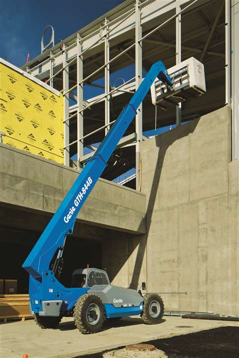Terex AWP will reveal its new prototype GTH-844B telehandler at The Rental Show