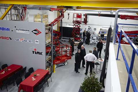 Time Danmark's sales and service facility in Hedehusene, Sealand, Denmark.