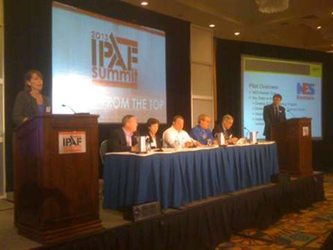 The team behind AWPTs eLearning module for operators of aerial work platforms.