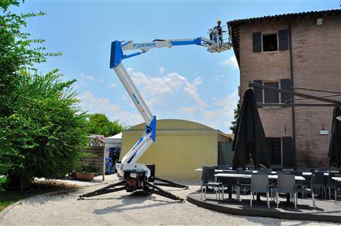 Socage Forste SPJ315 articulated tracked boom 