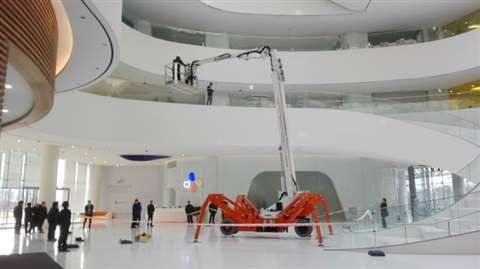 Easy Lift R360WBA at CJ Cheiljedang's R&amp;D centre in in South Korea. 
