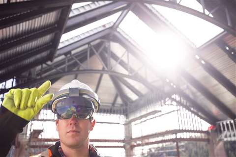 Trimble pioneers new construction tech with holographic gasses