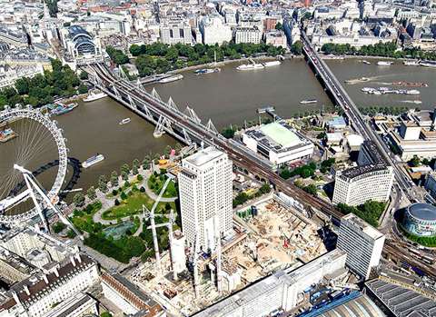 Southbank place aerial 2