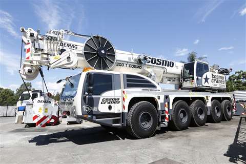 New Demag AC 130-5 joins Cosmo Cranes