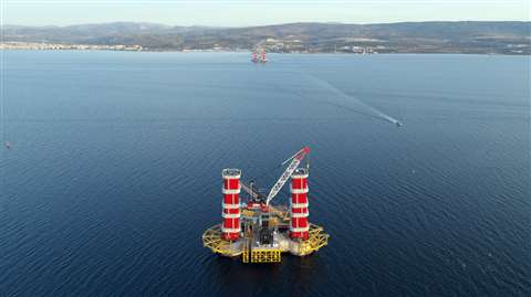 The centre span of the bridge will be 2,023 metres