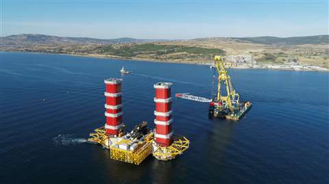 The bridge will connect the towns of Gelibolu (Gallipoli) on the European side of Turkey with Lapseki on the Asian side