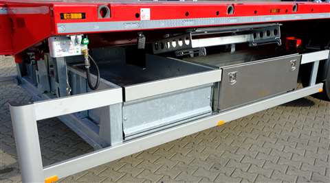 Nooteboom Teletrailer Longrunner - Storage box