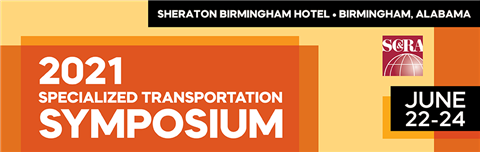 SC&RA has had to reschedule the Specialized Transportation Symposium to 22 - 24 June, 2021