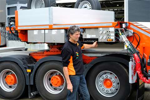 C. Zwagerman Transport driver Paul van Wijk