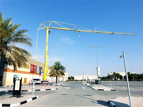 The first Spierings SK1265-AT6 in Dubai