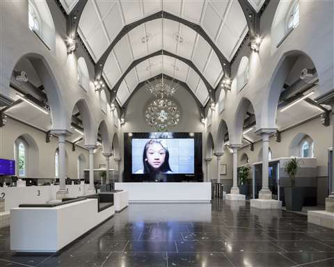 The main church is now a public entrance foyer ©DonalMurphyPhoto