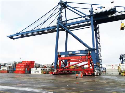 ZPMC Netherlands and ALE heighten STS cranes