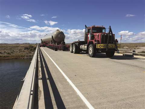 Eaton Vessel Crabbing over Green River in WY