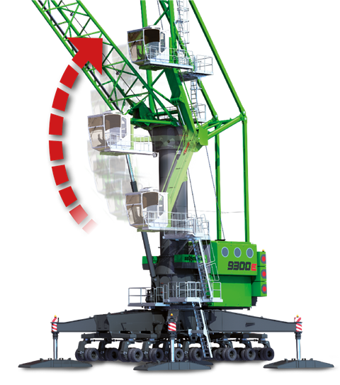 Sennebogen 9300 E with Skylift 1100